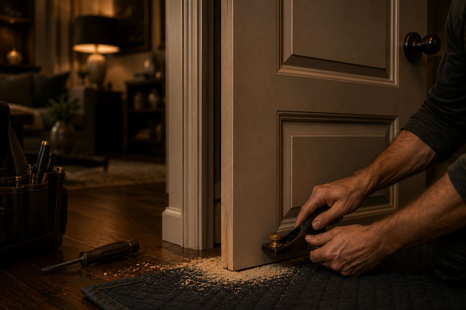 Door Realignment & Shaving