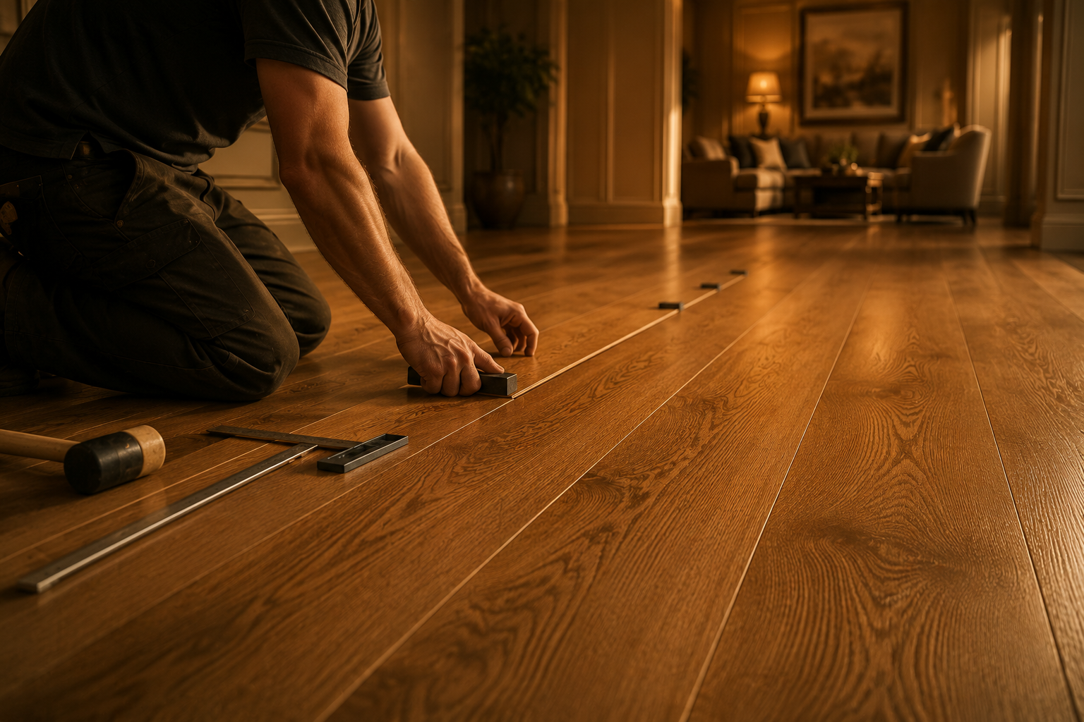 Flooring Installation & Alignment