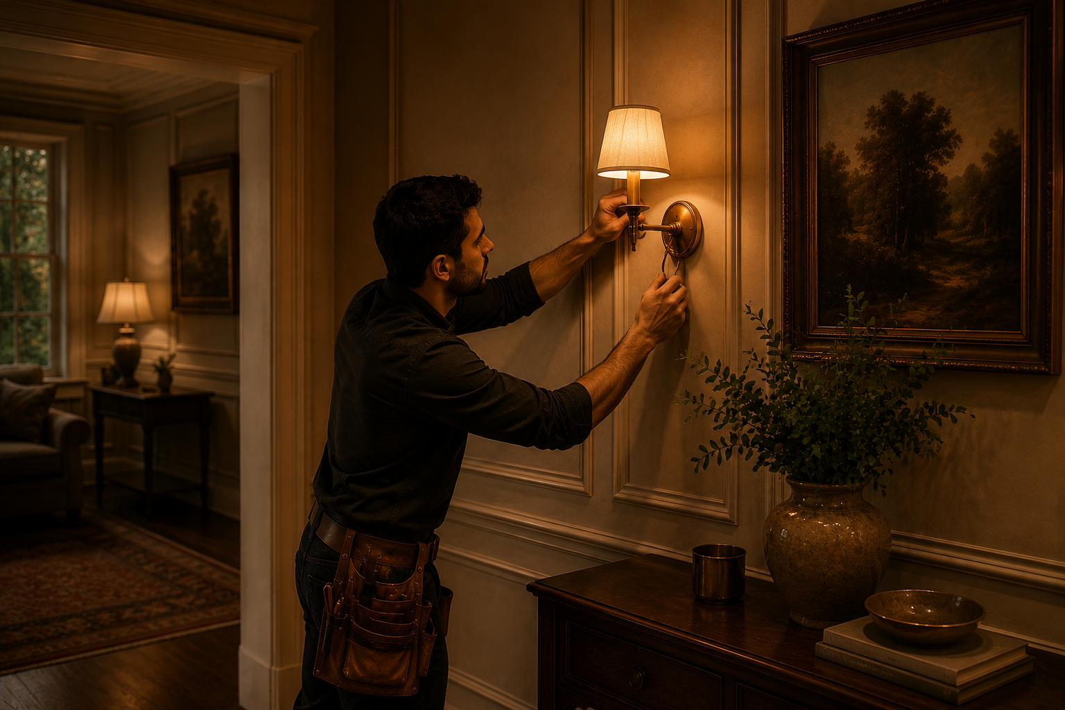 Decorative Lighting Installation