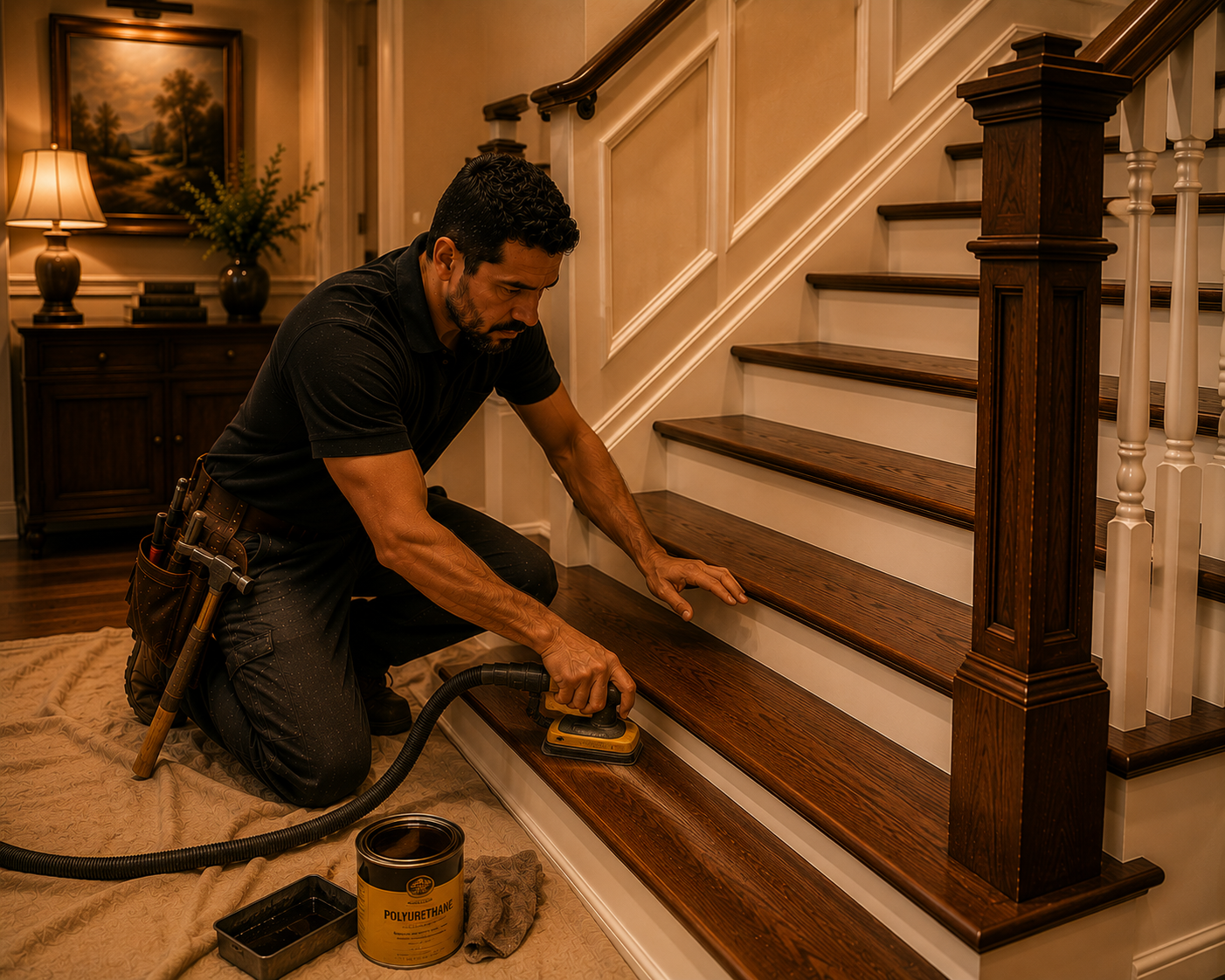 Tread & Riser Refinishing