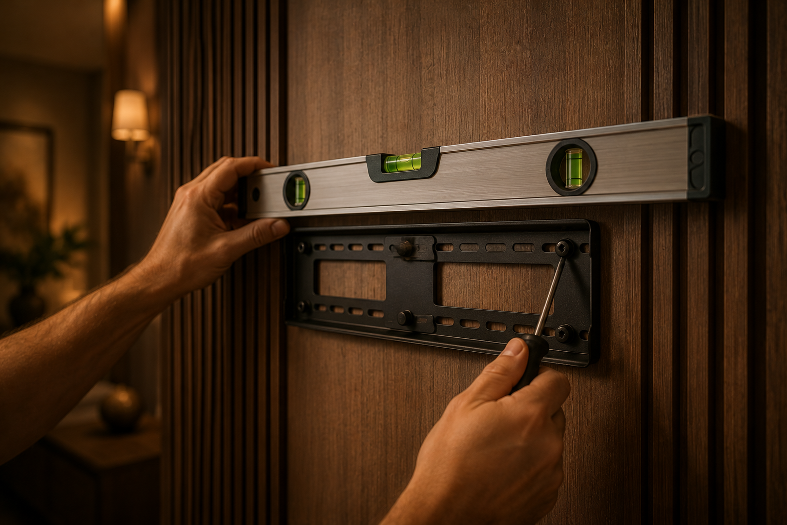 TV Mount Leveling & Installation